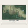 South Vacherie, Louisiana map print, the full design