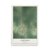Map of Varnado, Louisiana, 12 x 18 inch unframed archival matte print