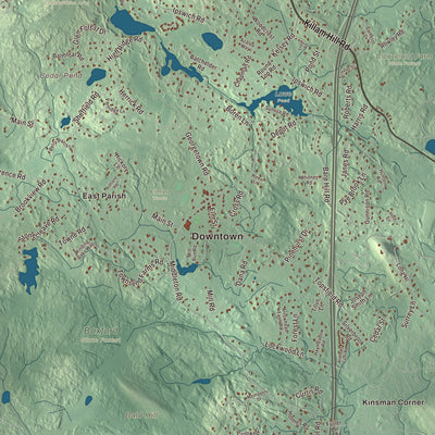 Street and neighborhood detail from the Boxford, Massachusetts map