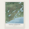 South Yarmouth, Massachusetts map print, the full design