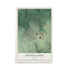 Map of Hunting Ridge, Maryland, 12 x 18 inch unframed archival matte print