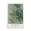 Map of Orchard Ridge, Maryland, 12 x 18 inch unframed archival matte print