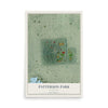 Map of Patterson Park, Maryland, 12 x 18 inch unframed archival matte print