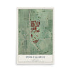 Map of Penn-Fallsway, Maryland, 12 x 18 inch unframed archival matte print