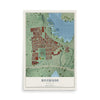 Map of Riverside, Maryland, 12 x 18 inch unframed archival matte print