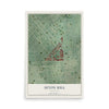 Map of Seton Hill, Maryland, 12 x 18 inch unframed archival matte print