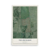 Map of The Orchards, Maryland, 12 x 18 inch unframed archival matte print