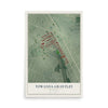 Map of Towanda-Grantley, Maryland, 12 x 18 inch unframed archival matte print