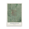 Map of Winston-Govans, Maryland, 12 x 18 inch unframed archival matte print
