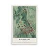 Map of Woodberry, Maryland, 12 x 18 inch unframed archival matte print