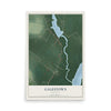 Map of Galestown, Maryland, 12 x 18 inch unframed archival matte print