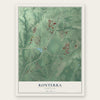 Konterra, Maryland map print, the full design