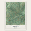 Pylesville, Maryland map print, the full design