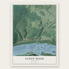 Sandy Hook, Maryland map print, the full design