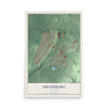 Map of Smithsburg, Maryland, 12 x 18 inch unframed archival matte print