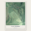 Vale Summit, Maryland map print, the full design