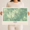 Map of Amity, Maine, 12 x 18 inch unframed archival matte print