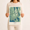 Map of Casco, Maine, 12 x 18 inch unframed archival matte print