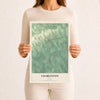 Map of Charleston, Maine, 12 x 18 inch unframed archival matte print