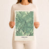 Map of Phillips, Maine, 12 x 18 inch unframed archival matte print