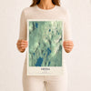 Map of Vienna, Maine, 12 x 18 inch unframed archival matte print