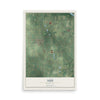 Map of Ash, Michigan, 12 x 18 inch unframed archival matte print