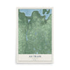 Map of Au Train, Michigan, 12 x 18 inch unframed archival matte print
