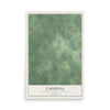 Map of Casnovia, Muskegon County, Michigan, 12 x 18 inch unframed archival matte print