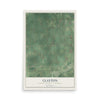 Map of Clayton, Genesee County, Michigan, 12 x 18 inch unframed archival matte print