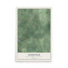 Map of Deerfield, Mecosta County, Michigan, 12 x 18 inch unframed archival matte print