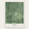 Locke, Michigan map print, the full design