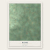 Rome, Michigan map print, the full design