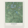 Somerset, Michigan map print, the full design