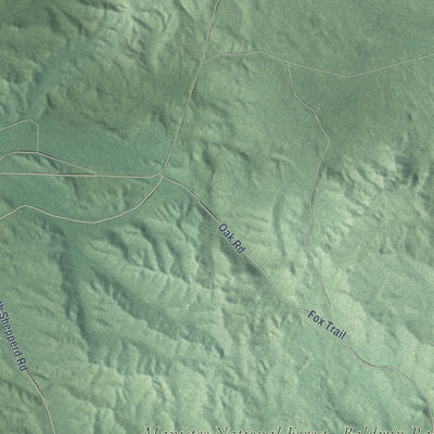 Close-up of the map of Sweetwater, Michigan print showing street and building detail