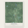 Tekonsha, Calhoun County, Michigan map print, the full design
