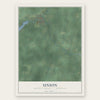 Union, Branch County, Michigan map print, the full design