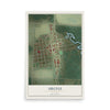 Map of Argyle, Minnesota, 12 x 18 inch unframed archival matte print