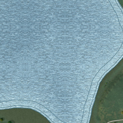 Second close-up of the map of Blackduck, Minnesota print showing more streets and buildings