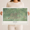 Map of Byron, Minnesota, 12 x 18 inch unframed archival matte print