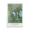 Map of Circle Pines, Minnesota, 12 x 18 inch unframed archival matte print