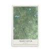 Map of Credit River, Minnesota, 12 x 18 inch unframed archival matte print