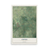 Map of Empire, Minnesota, 12 x 18 inch unframed archival matte print