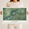 Map of Finlayson, Minnesota, 12 x 18 inch unframed archival matte print