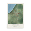 Map of Grey Eagle, Minnesota, 12 x 18 inch unframed archival matte print