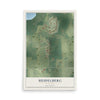 Map of Heidelberg, Minnesota, 12 x 18 inch unframed archival matte print