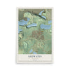 Map of Keewatin, Minnesota, 12 x 18 inch unframed archival matte print