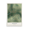 Map of Kingston, Minnesota, 12 x 18 inch unframed archival matte print