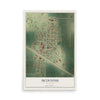 Map of McIntosh, Minnesota, 12 x 18 inch unframed archival matte print
