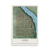 Map of Cooper, Minnesota, 12 x 18 inch unframed archival matte print