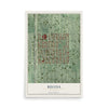 Map of Regina, Minnesota, 12 x 18 inch unframed archival matte print